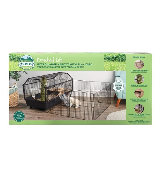 Oxbow Habitat Guinea Rabbit XL PET NATION